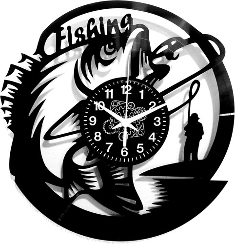 Orologio parete pesca - parete,