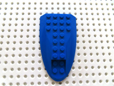 Lego 1 x cabina di pilotaggio fusoliera aereo tetto 87615 6x10 blu 3222 60173 3181