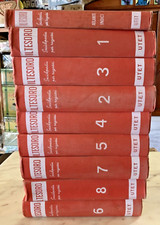 IL TESORO ENCICLOPEDIA PER RAGAZZI UTET 1968 COMPLETA 8 VOLUMI INDICE
