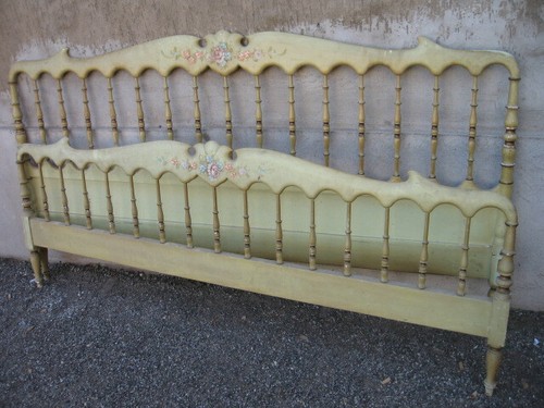 Letto legno laccato veneziano - letto,