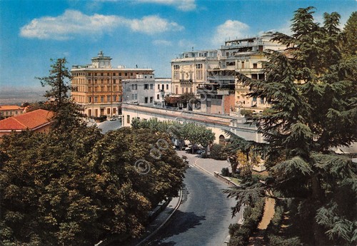 Cartolina frascati panorama - frascati,