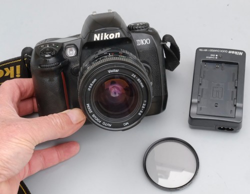 Obiettivo nikon d100 dslr vgc - d100,
