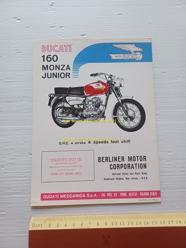 Ducati 160 monza junior 1966 - ducati,