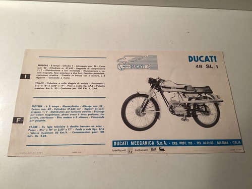 Ducati depliant pagina 1 - ducati,