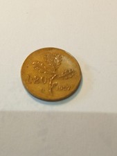 Moneta Da Lire 20 Del 1957