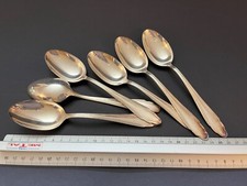 6 Cucchiai vintage cm 18 -