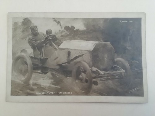 Cartolina automobile auto - cartolina,