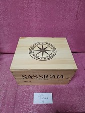 Sassicaia 2020 cassa legno - di,