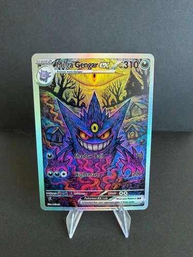 Carta fan pokemon mega - 👻,
