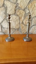 Coppia Candeliere Argento 800