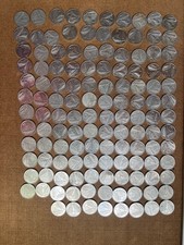 lotto di 128 monete italiane da 10 lire dal 1951 al 1992