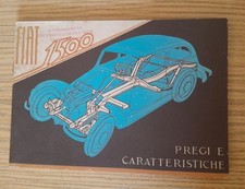 FIAT 1500, AUTO, Modelli Auto, Regio Esercito, Regia Marina, Automobilismo 