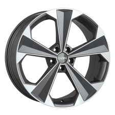Cerchi in Lega Oxigin 22 OXRS 8.5x19 ET35 5x114.3 TITANP per Dacia Duster