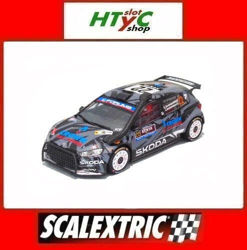 Scalextric skoda fabia - skoda, #22