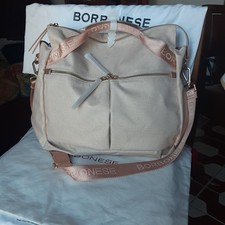 BORBONESE - Borsa Color Beige