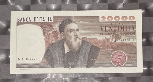 20000 lire tiziano decreto - 20000,