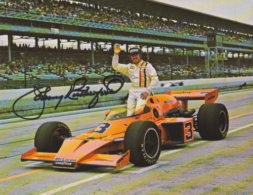 Cartolina johnny rutherford - johnny,