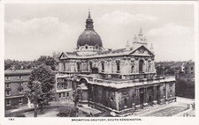 ENGLAND - London, Brompton Oratory, South Kensington, Photo Postcard 1957