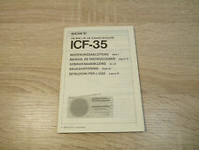 SONY ICF-35