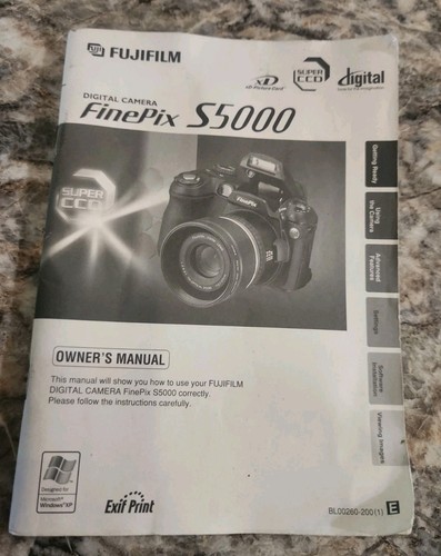Fuji s5000 finepix fotocamera - s5000,
