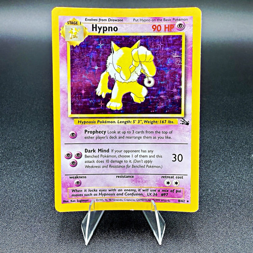Pokémon tcg hypno - hypno, 8/63