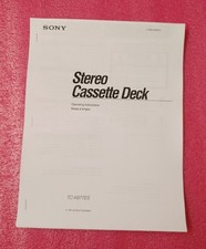 Sony TC-K677ES Cassette Deck