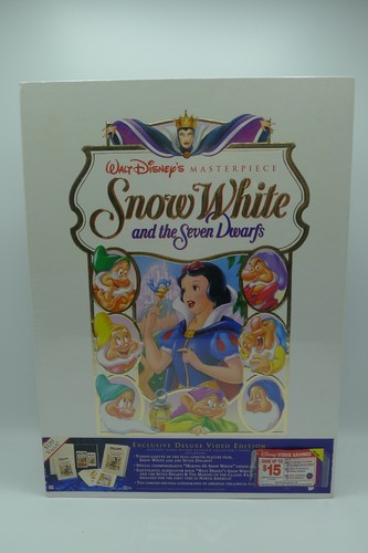 Disney snow white deluxe vhs - disney,