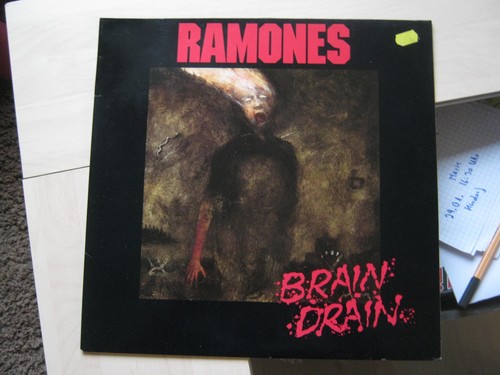 Ramones brain drain lp - brain,