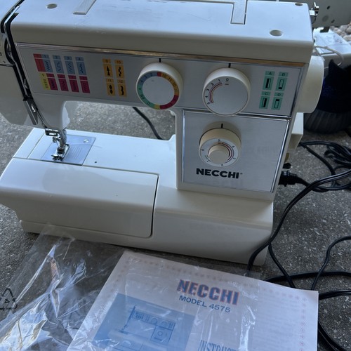Necchi model 4575 household - model,