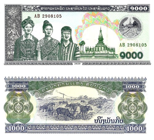 Laos 1000 kip 2020 - , p-32ac