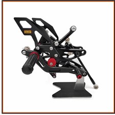 Per Yamaha YZF-R1  2004-2005-2006 Pedane Arretrate Regolabili Rearsets foot pegs