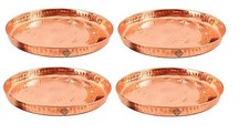 Set Di 4 Piatti In Rame