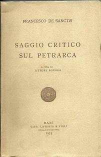 Saggio critico sul - , petrarca