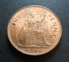 1966 One Penny - Regina
