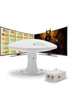 Super Antenna Tv digitale Terrestre DVB-T/T2 per uso interno/Esterno