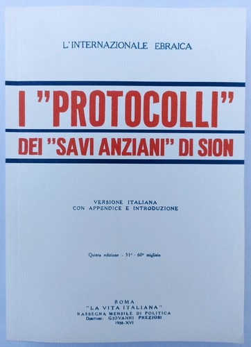 Protocolli dei savi - protocolli, anziani