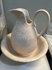 Brocca lavabo ciotola ceramica