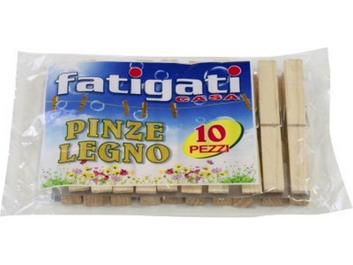 Mollette legno - mollette, 10