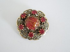 Spilla Metallblech Strass