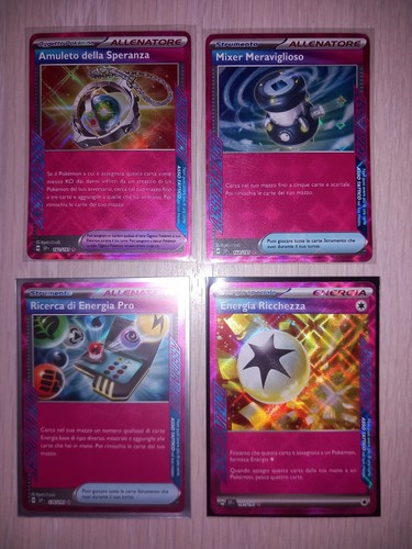 Lotto carte pokemon ita - 4,