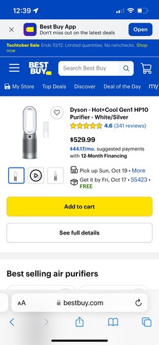 Dyson purifier hot cool - dyson, hot+cool™