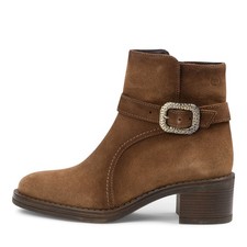 Women's Brown Suede Leather