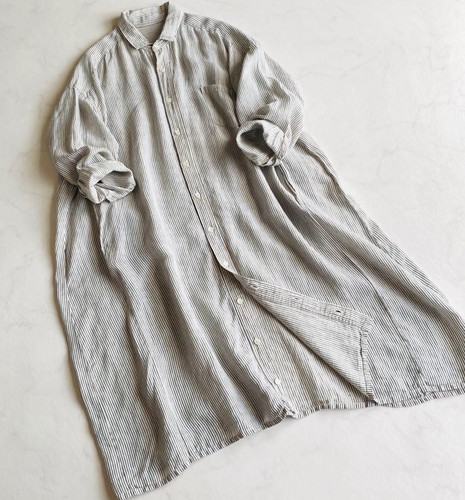 Nido accappatoio camicia lino - nido,
