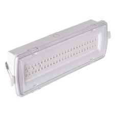 Lampada di Emergenza 50 LED Parete Incasso 4W Luce Fredda 6500K 406 Lumen