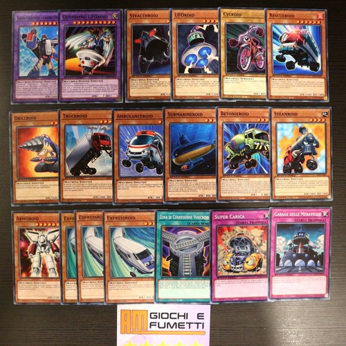 Lotto carte roid - 19,