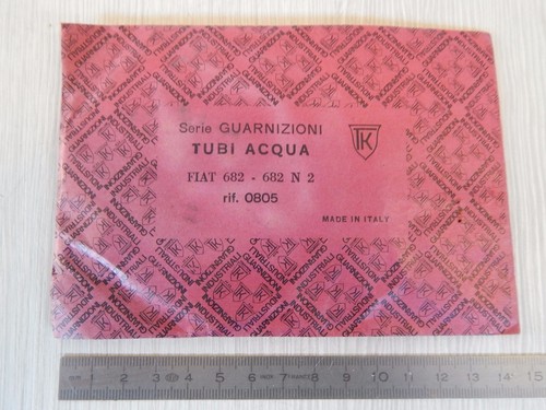 Guarnizioni serie tubi acqua - serie,