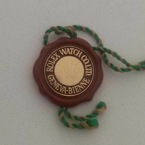 Rolex red tag - seal, gmt
