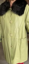 Cappotto pelle realizzato - pelle,