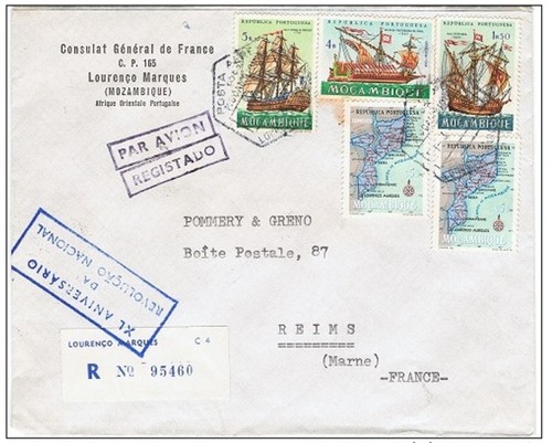 Mozambique belle lettre - 2,
