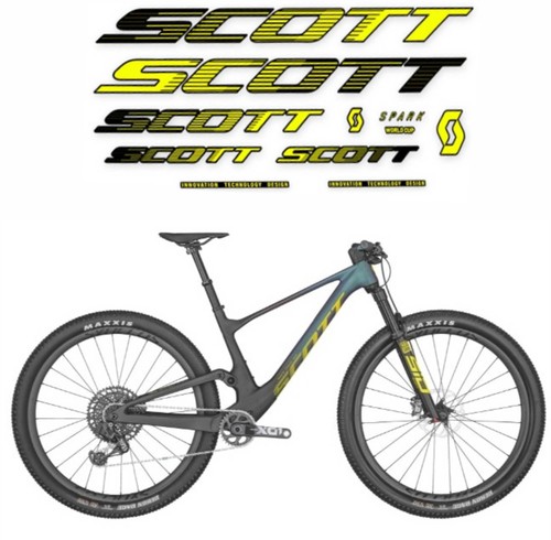 Kit adesivi telaio - scott, spark